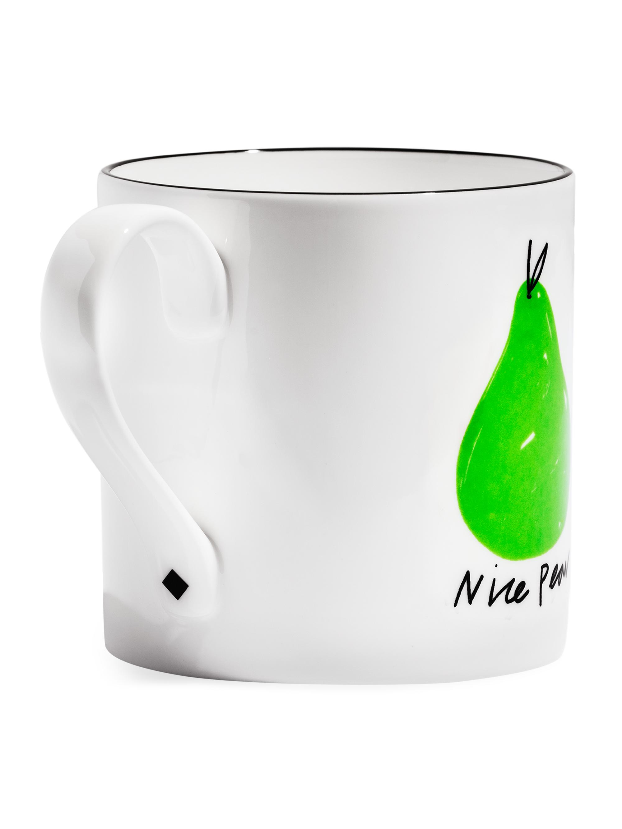 Richard Brendon Print Club London x  Rose Stallard 2-Piece Nice Pear Mugs Set