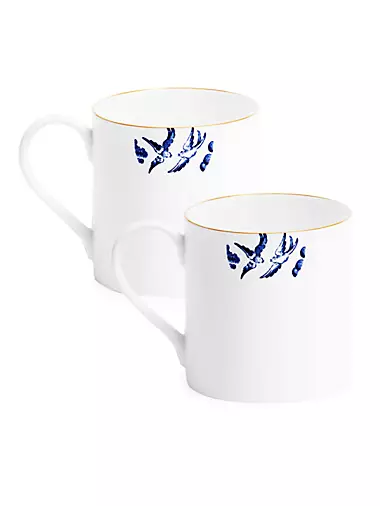 DOWAN Coffee Mugs, Black Coffee Mugs Set of 6, 16 oz Ceramic Coffee Cups  with Large Handles for Men Women, Porcelain Big Mug for Tea Latte