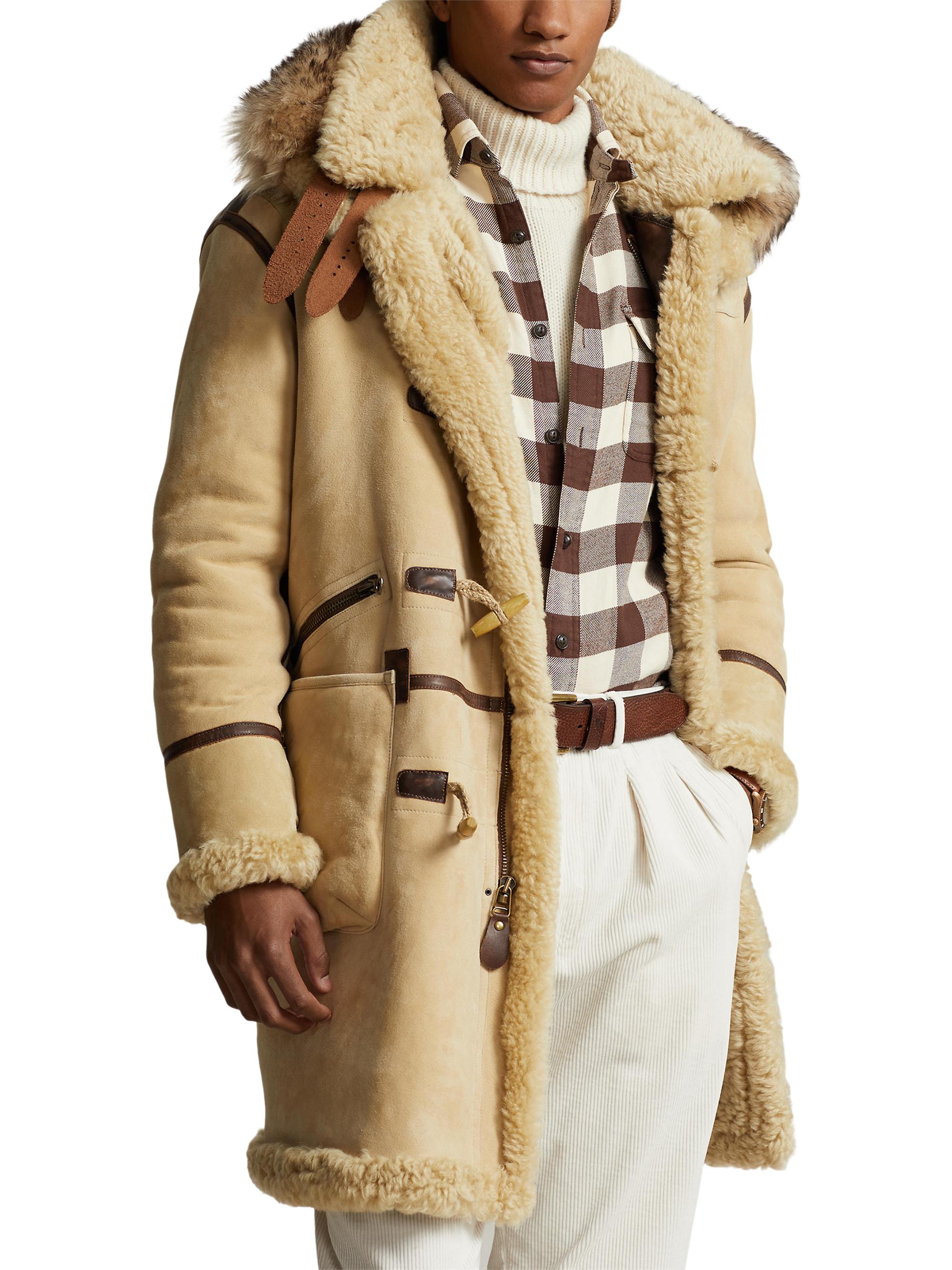 Polo Ralph Lauren Shearling Toggle Coat | Saks Fifth Avenue