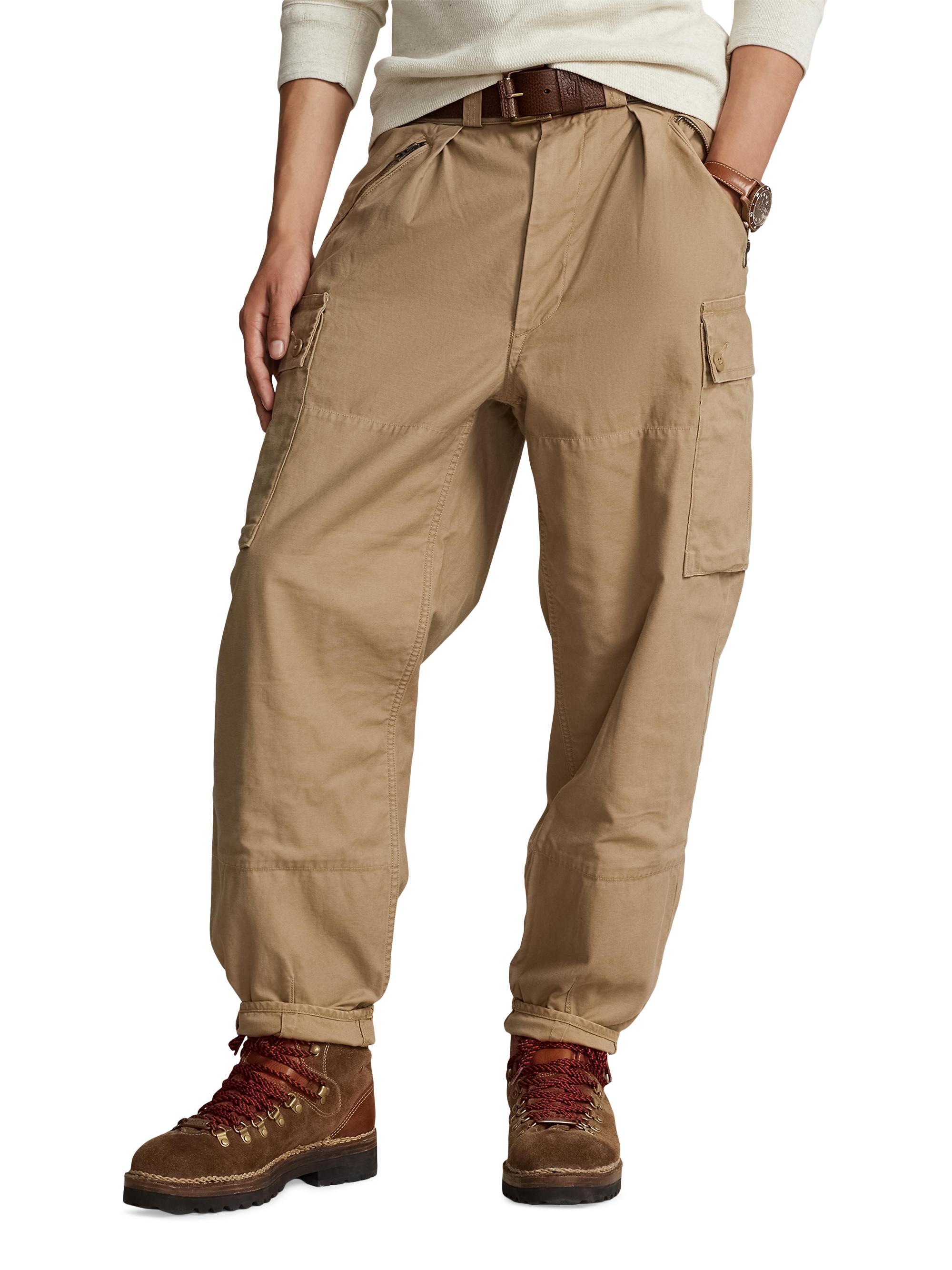 Polo Ralph Lauren Men's Cotton Cargo Pants - Desert Khaki