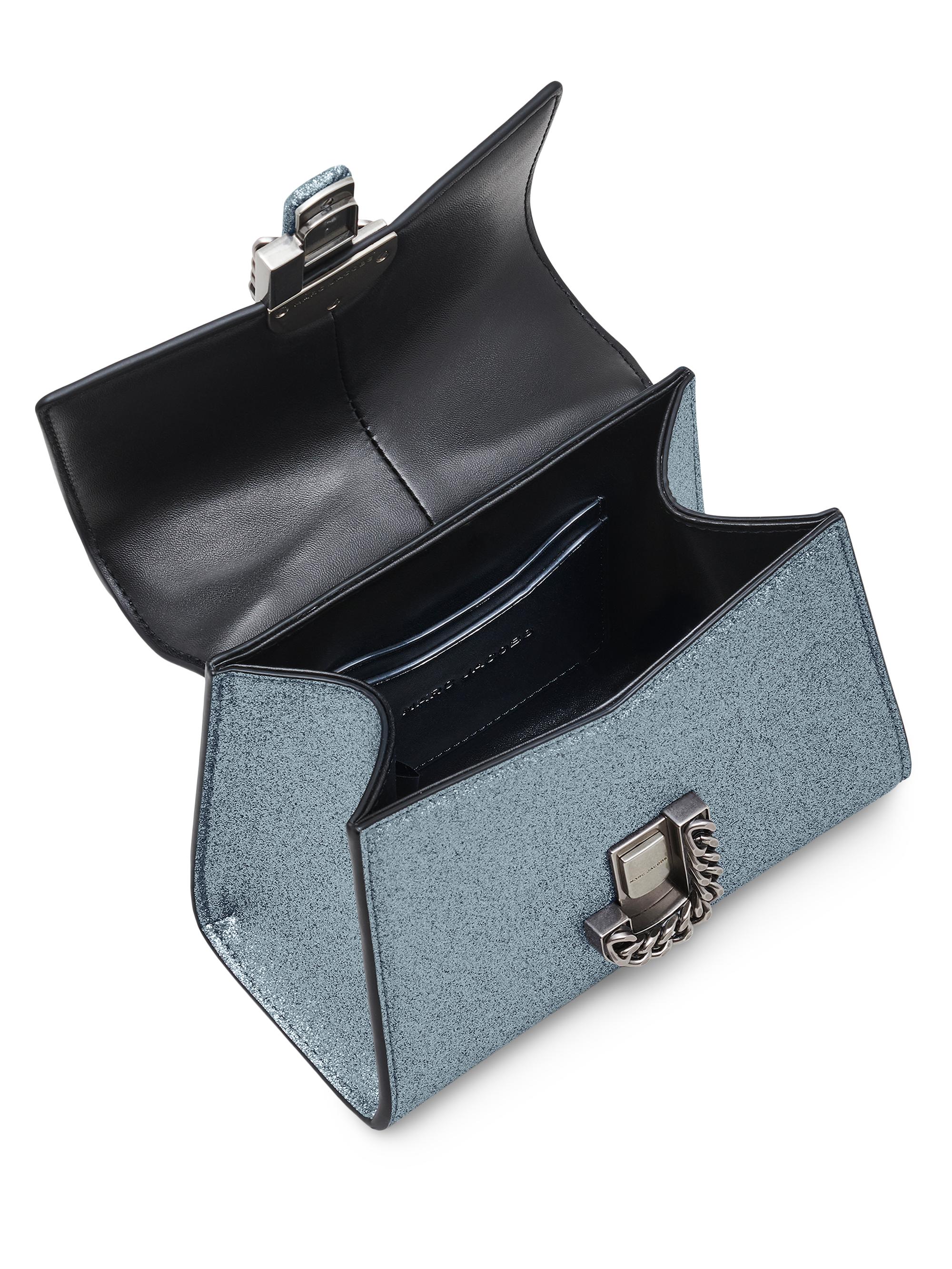 Marc Jacobs The Galactic Glitter St. Marc Mini Top Handle Bag