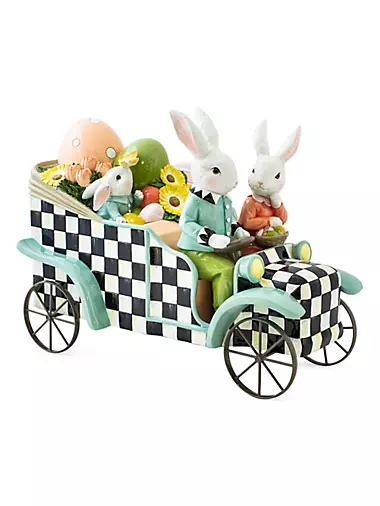 Spring Fling Rabbit Car