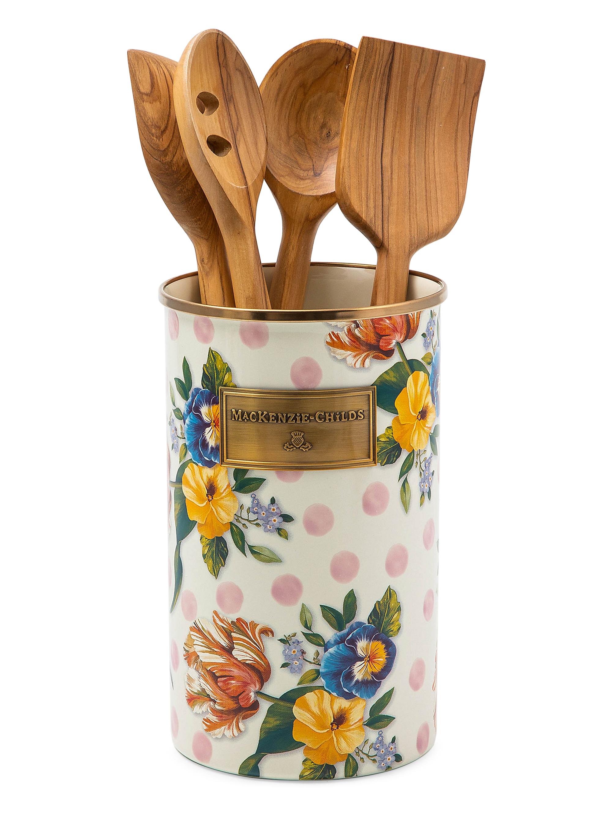 MacKenzie-Childs Wildflowers Utensil Holder
