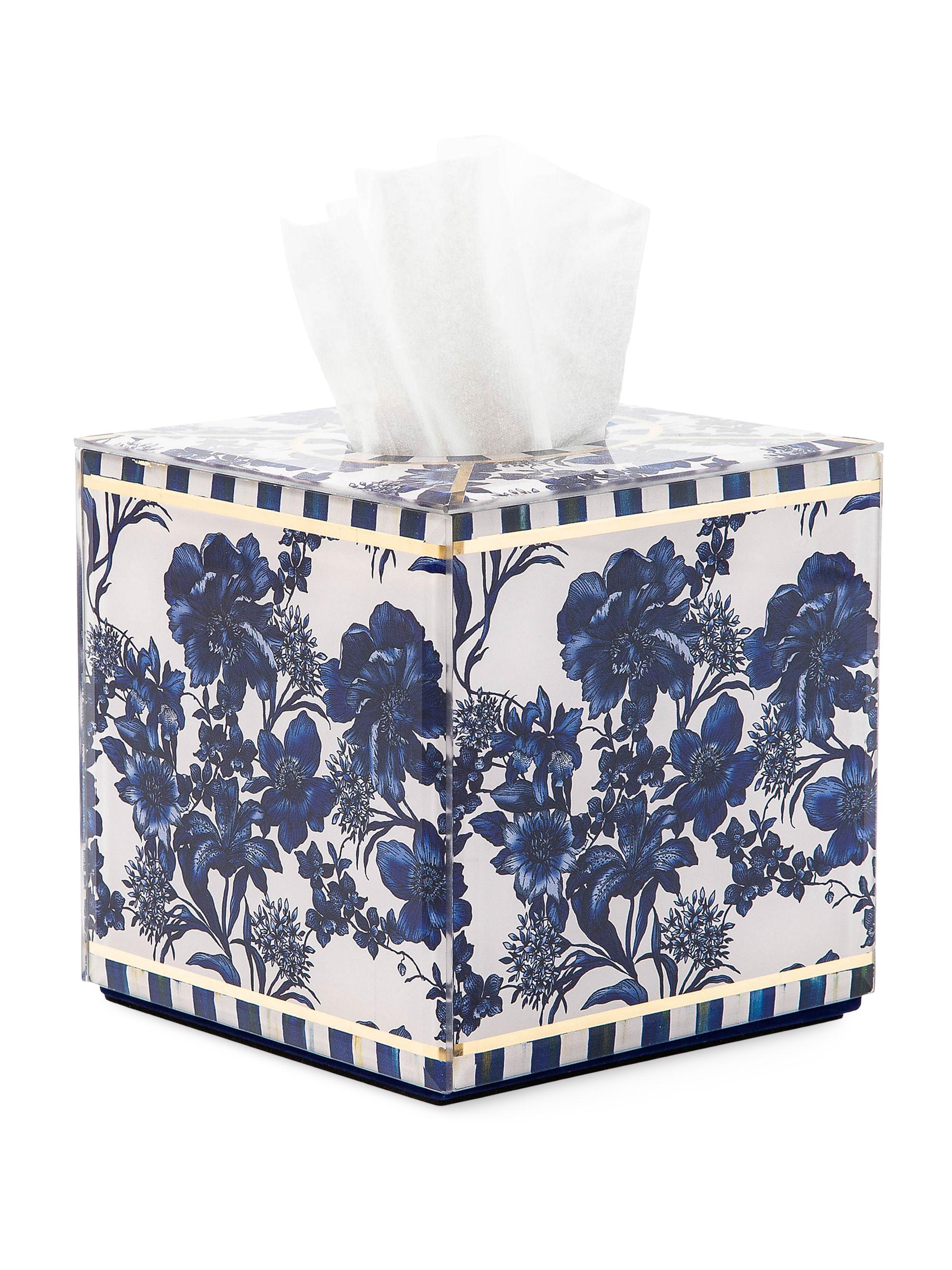 MacKenzie-Childs English Garden Boutique Tissue Box Cover