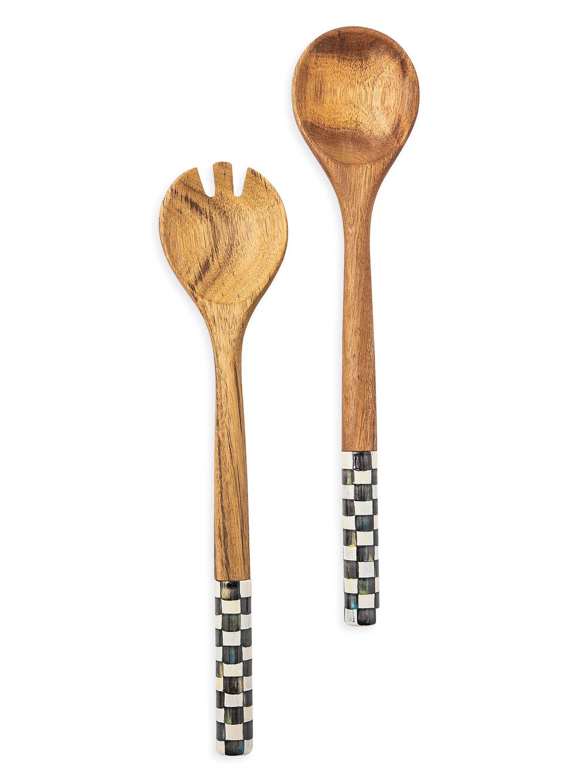 MacKenzie-Childs Courtly Check Salad Servers