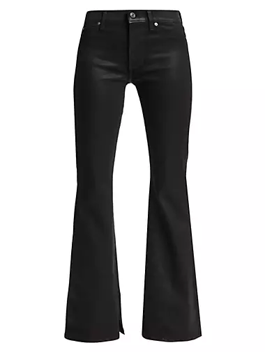 Seven7 Seven Jeans Ultra High Waisted Faux Leather Coated
