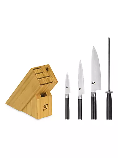 Vintage Chicago Cutlery 6 piece steak knife set with block. - Rocky  Mountain Estate Brokers Inc.