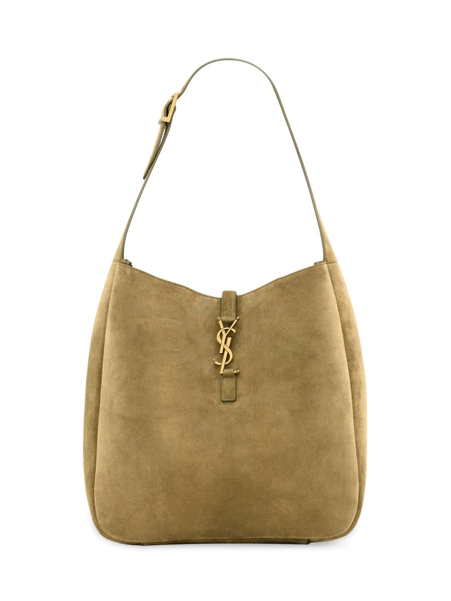 Saint Laurent Le 5 à 7 Soft Large Shoulder Bag in Suede