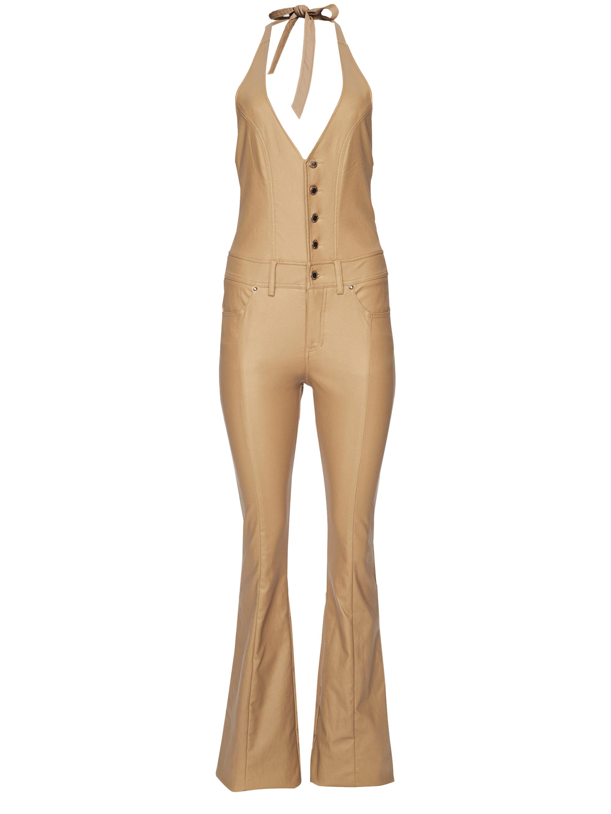 Retrofête Women's Cynthia Jumpsuit - Tannin