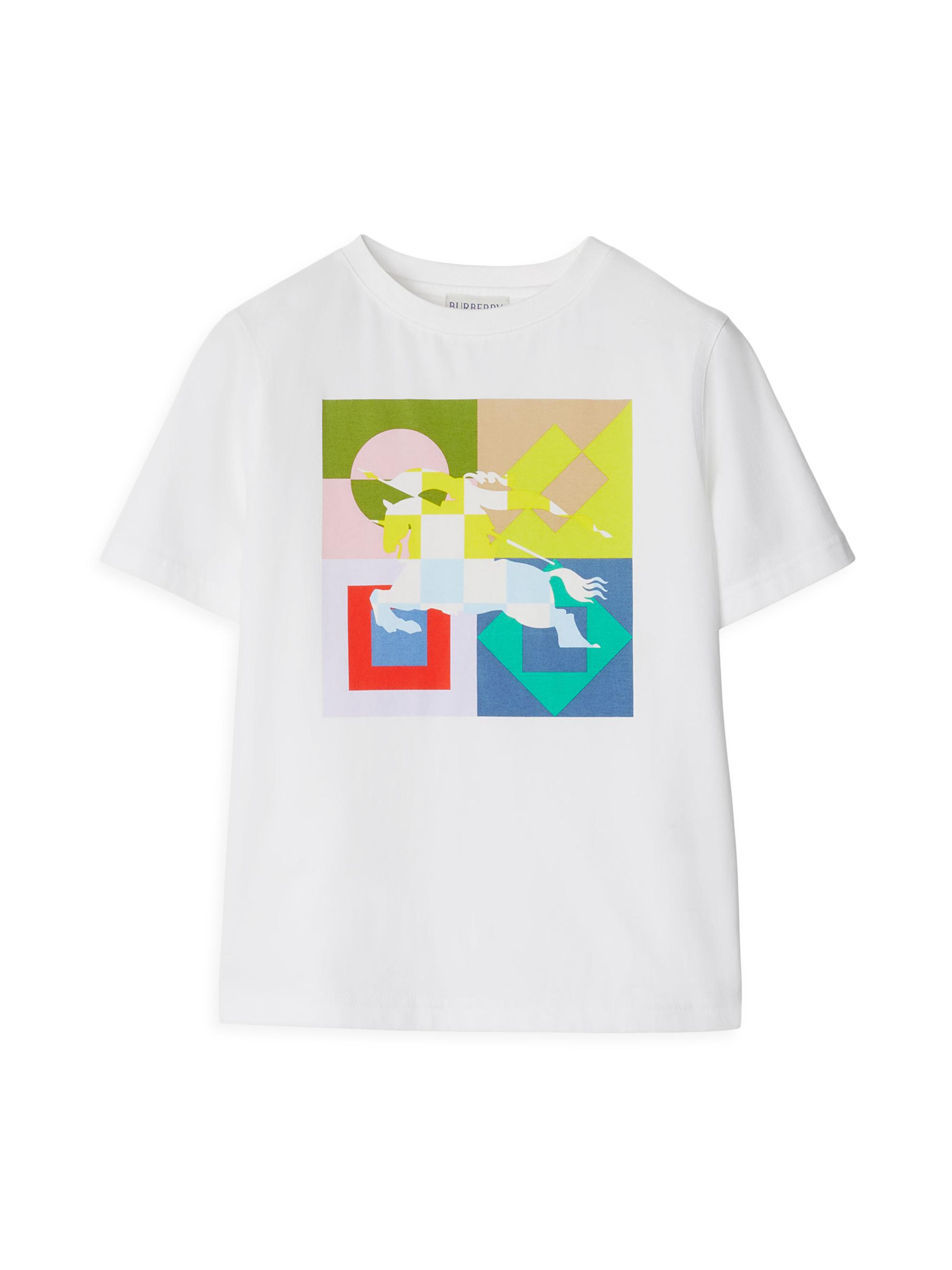 Baby Gir's, Little Girl's & Girl's Equestrian Colorblock Graphic T-Shirt