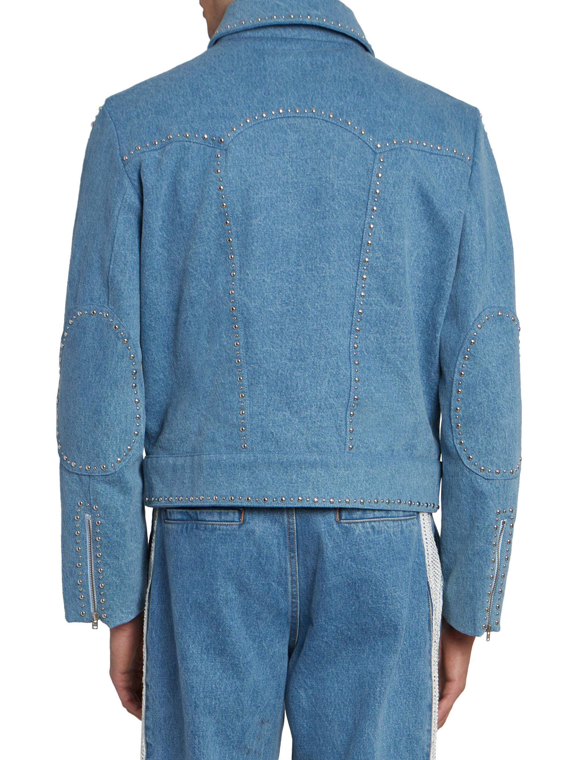 Wales Bonner17SS Ezekiel Denim かっこよかっ Jacket