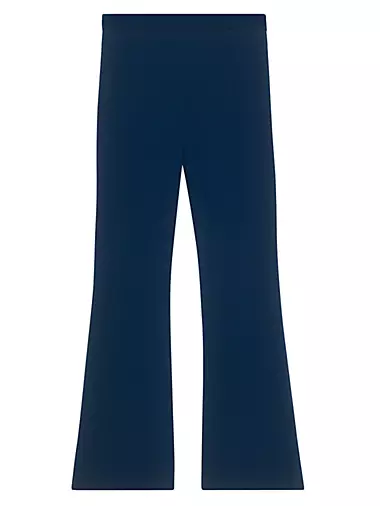 Women's - Athletic Essential Jersey Flare Joggers in Blueberry Navy