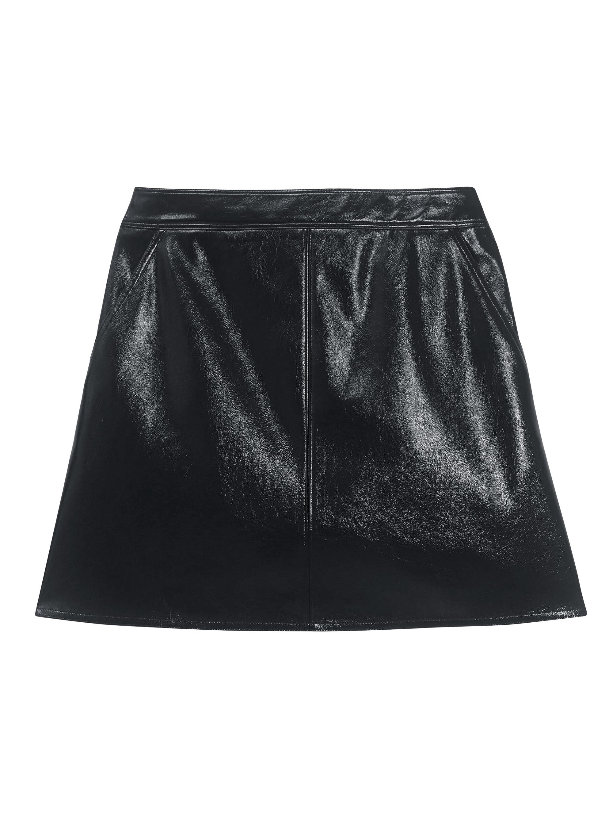 Theory Women's A-Line Miniskirt - Black