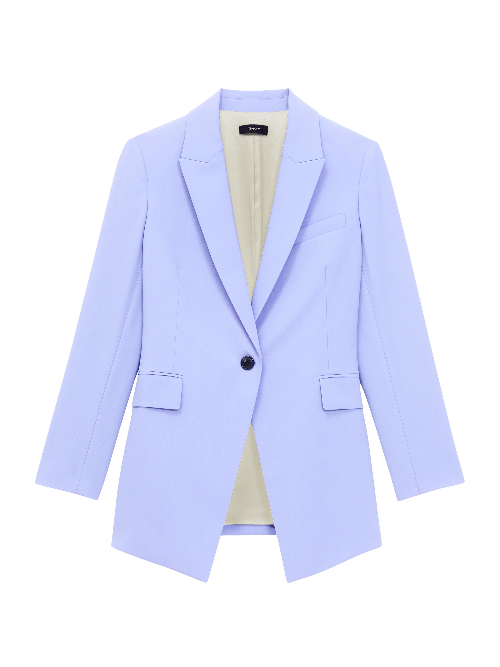 Theory Etiennette Wool-Blend Blazer | Saks Fifth Avenue