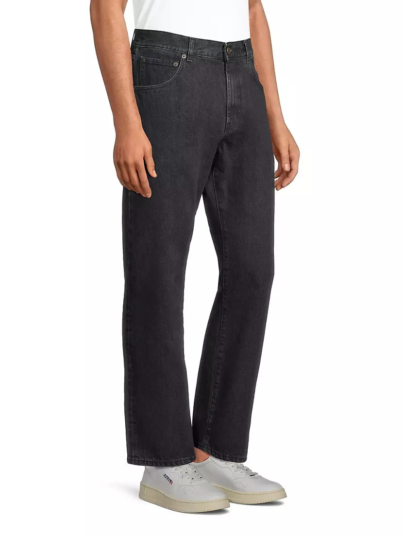 Shop Corridor Five-Pocket Straight-Leg Jeans | Saks Fifth Avenue