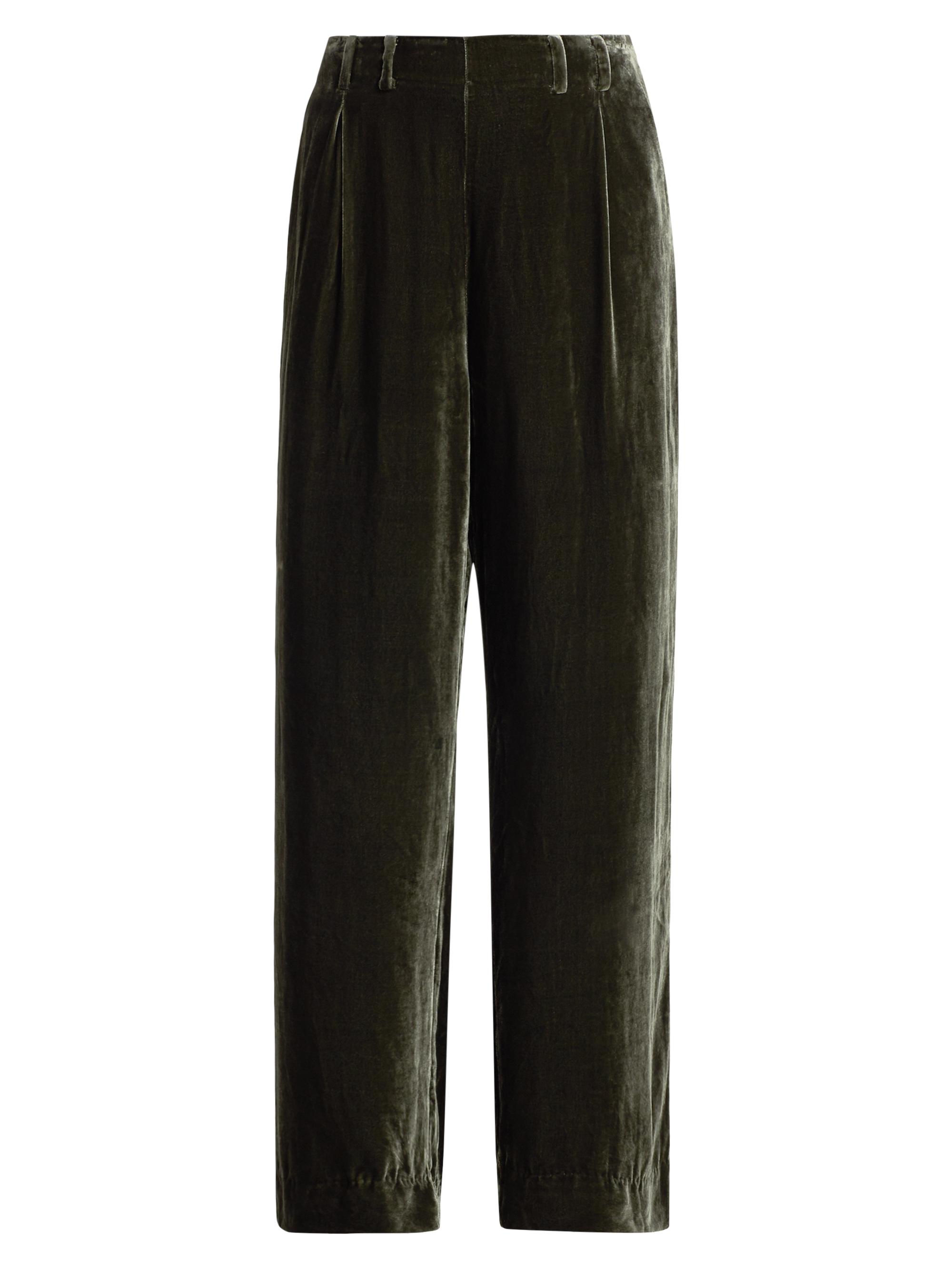 Marie Oliver Women's Ashlyn Velvet Pant - Army