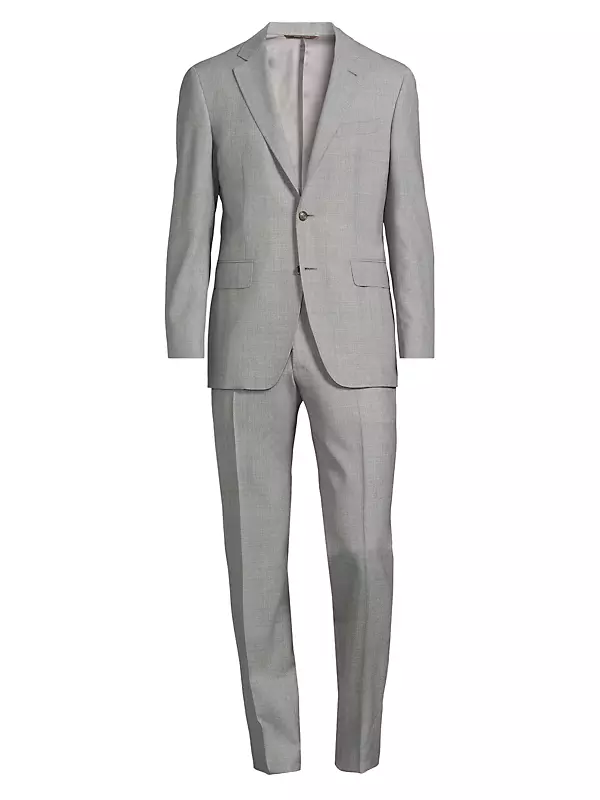 Kei Wool Single-Breasted Suit