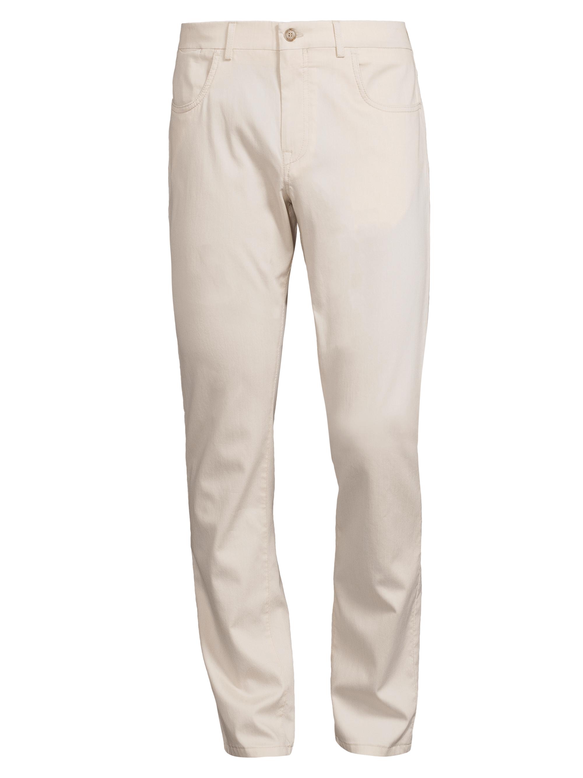 Canali Men's Stretch Five-Pocket Trousers - Light Beige