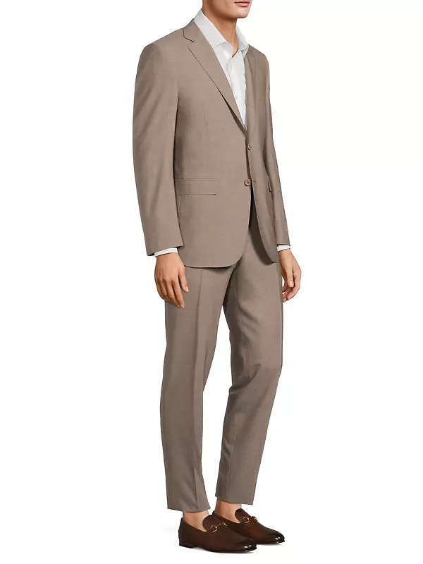 Milano Wool Single-Breasted Suit