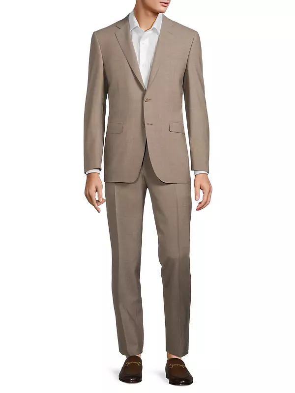 Milano Wool Single-Breasted Suit