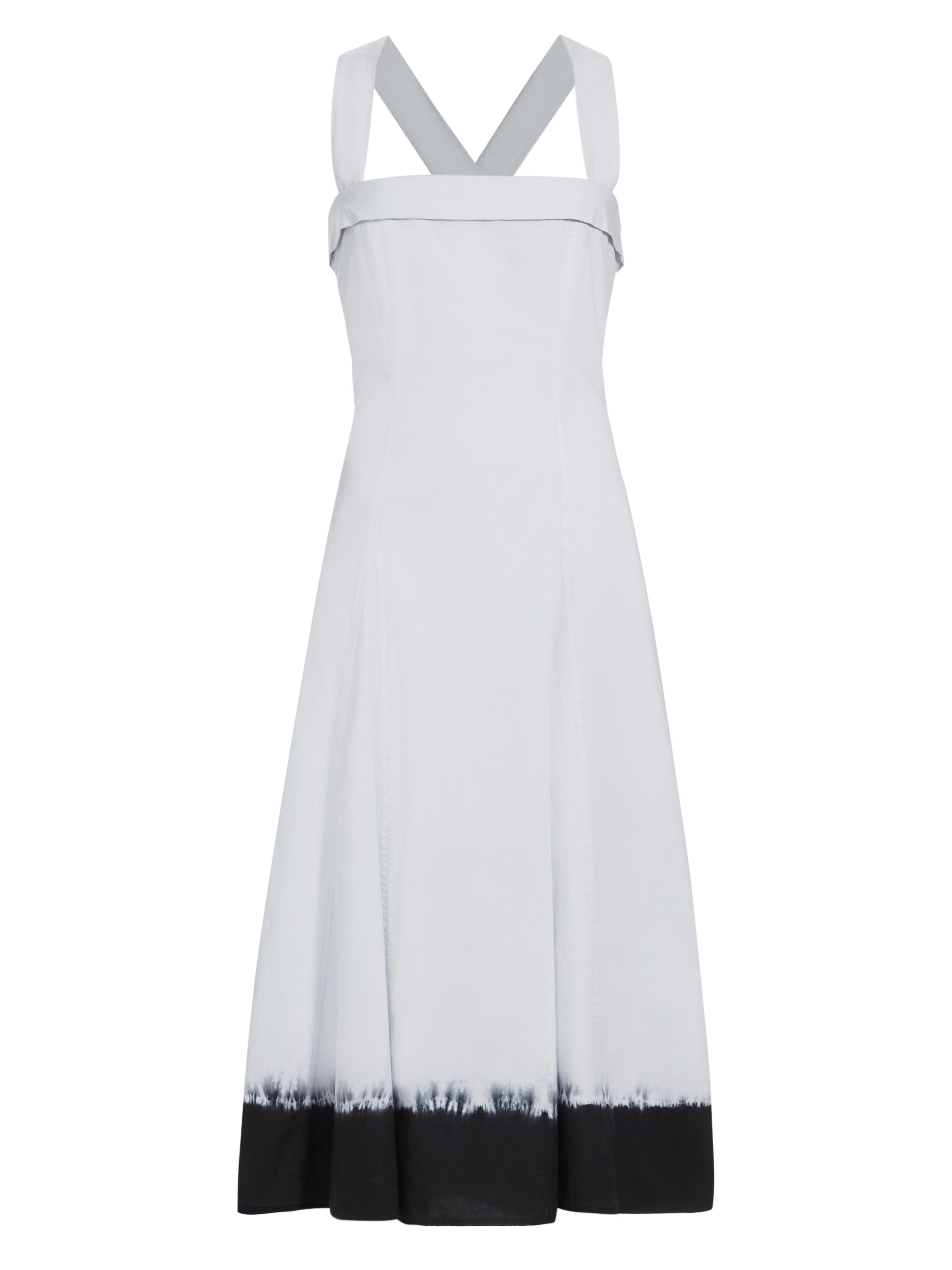 Proenza Schouler White Label Women's Edie Tie-Dye Sleeveless Midi-Dress - Arctic Black