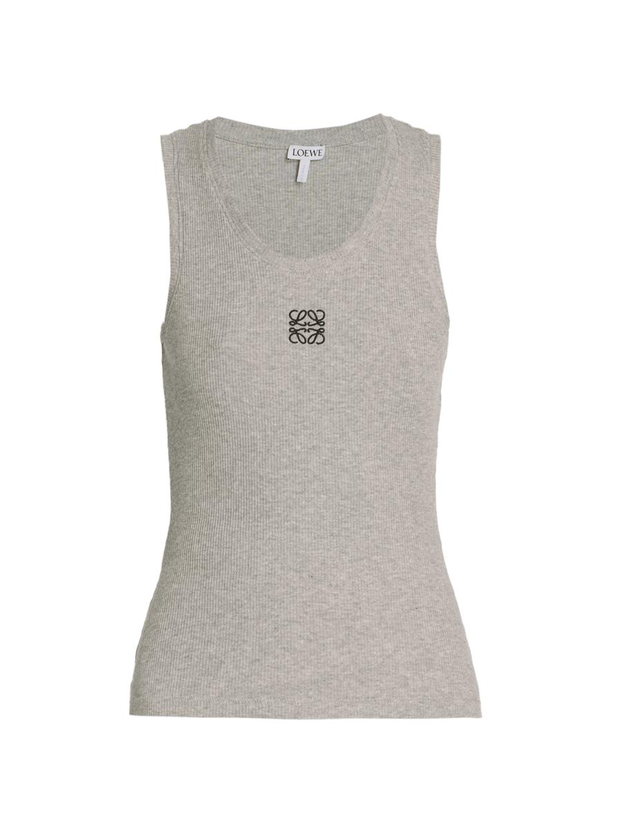 LOEWE Anagram Rib-Knit Tank | Saks Fifth Avenue