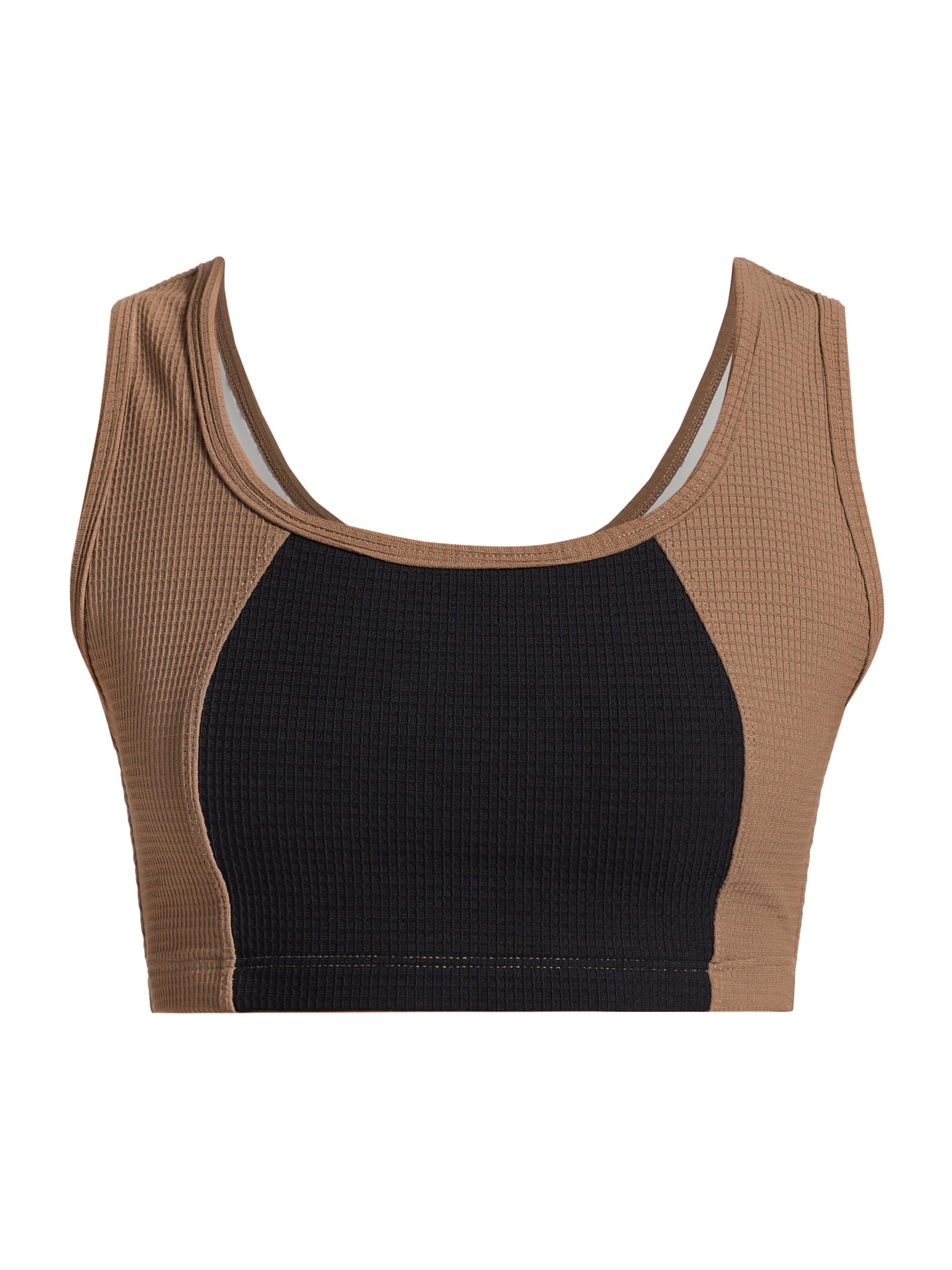 Year of Ours Women's Lily Thermal Sports Bra - Caribou Black