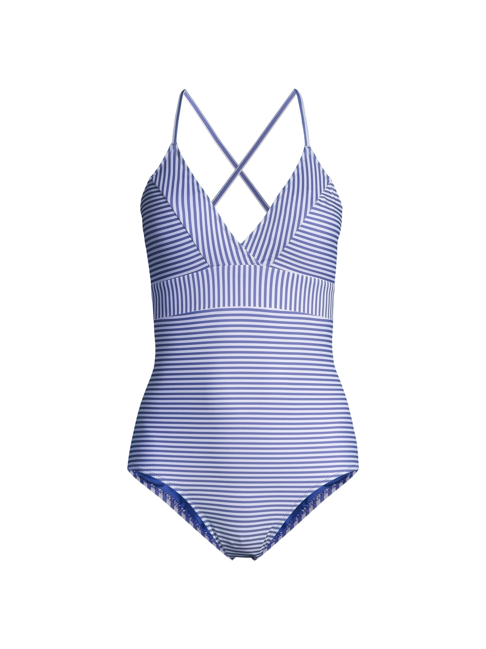 Vineyard Vines Women's Vineyard Feeder One-Piece Swimsuit - Marlin