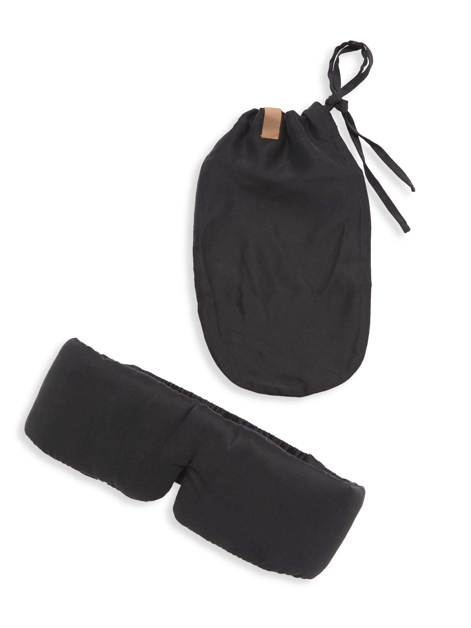 Lunya Washable Silk Sleep Mask - Deep Blue Small