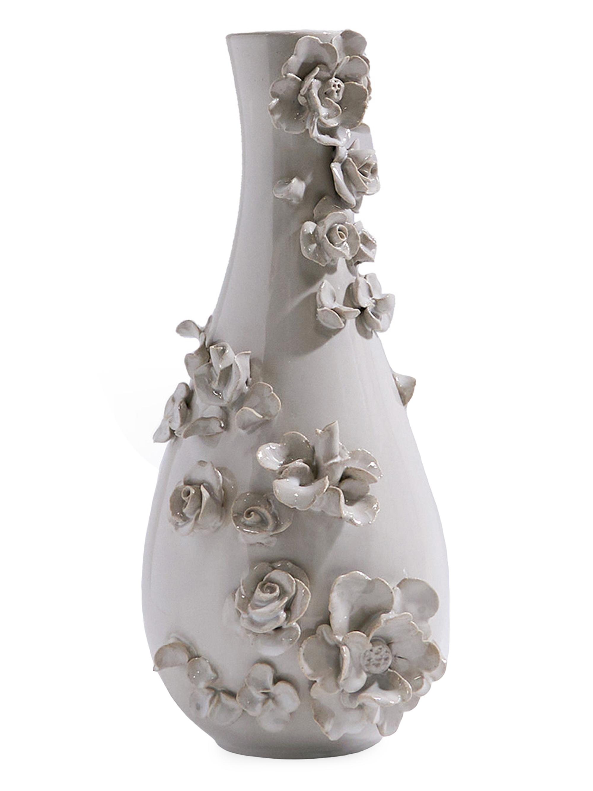 Venus et Fleur Home Rosette Narrow Vessel - Ceramic