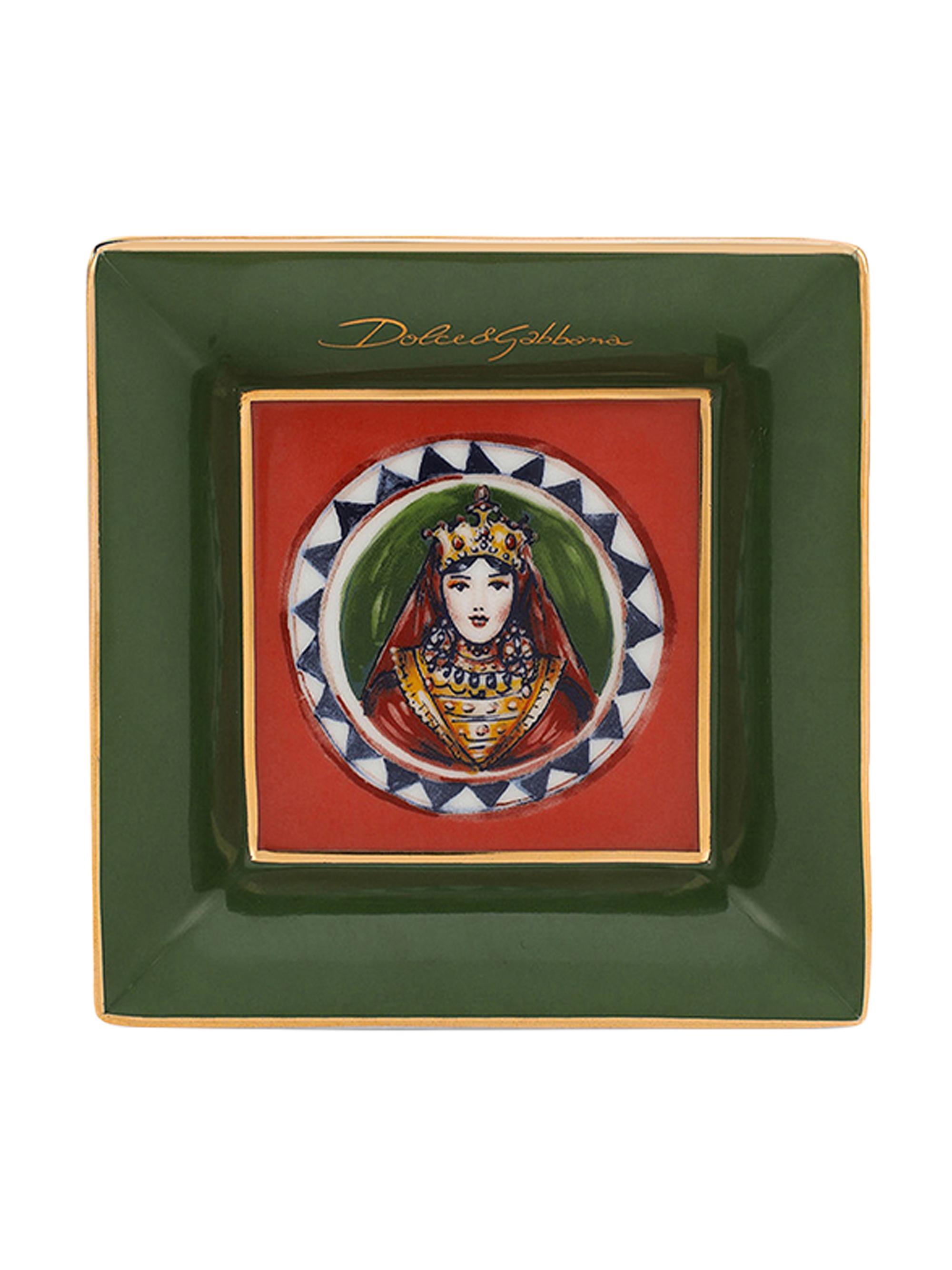 Dolce & Gabbana Carretto Square Trinket Dish