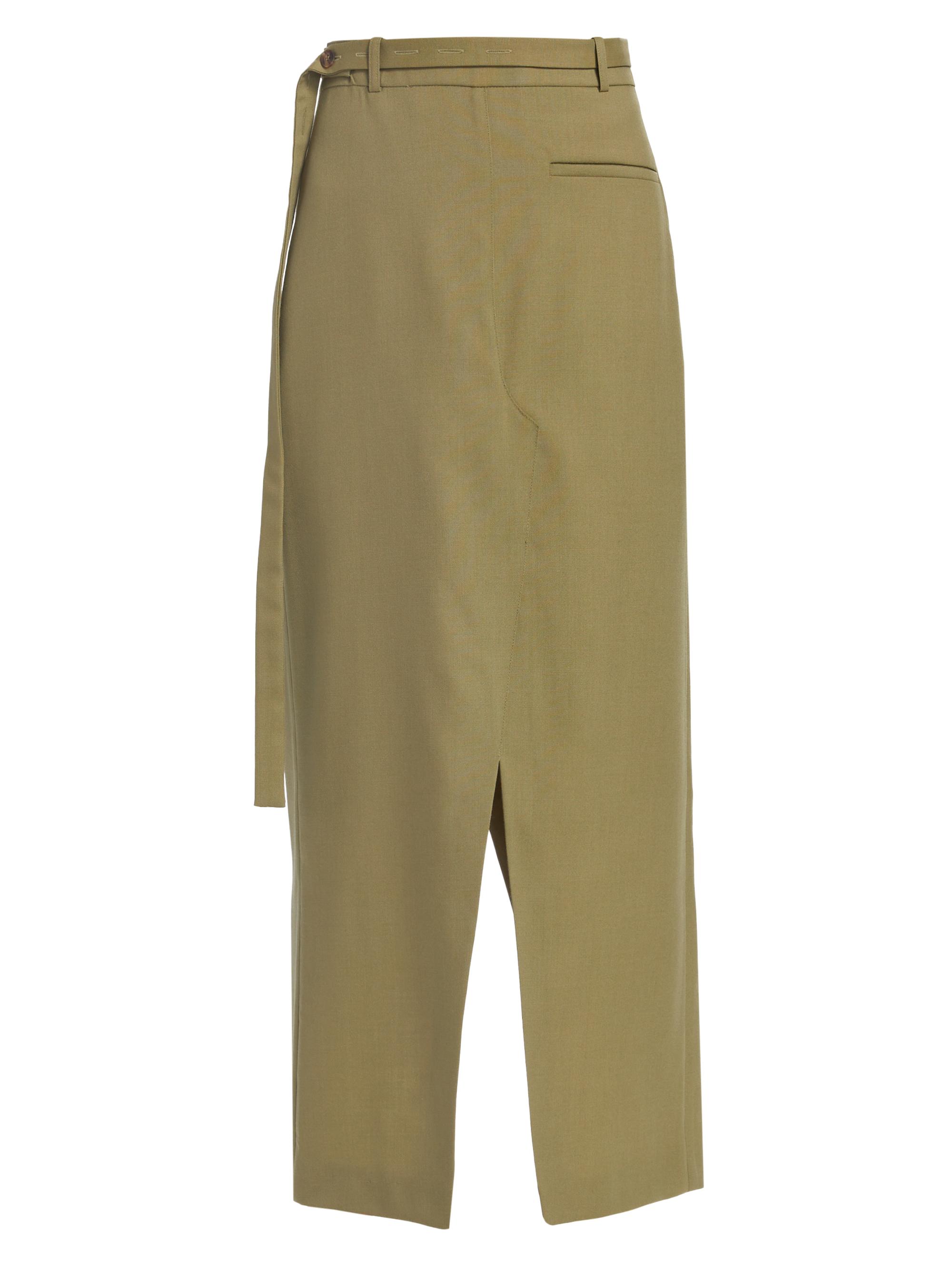 Róhe Women's Reimagined Tailored Maxi Skirt - Sage