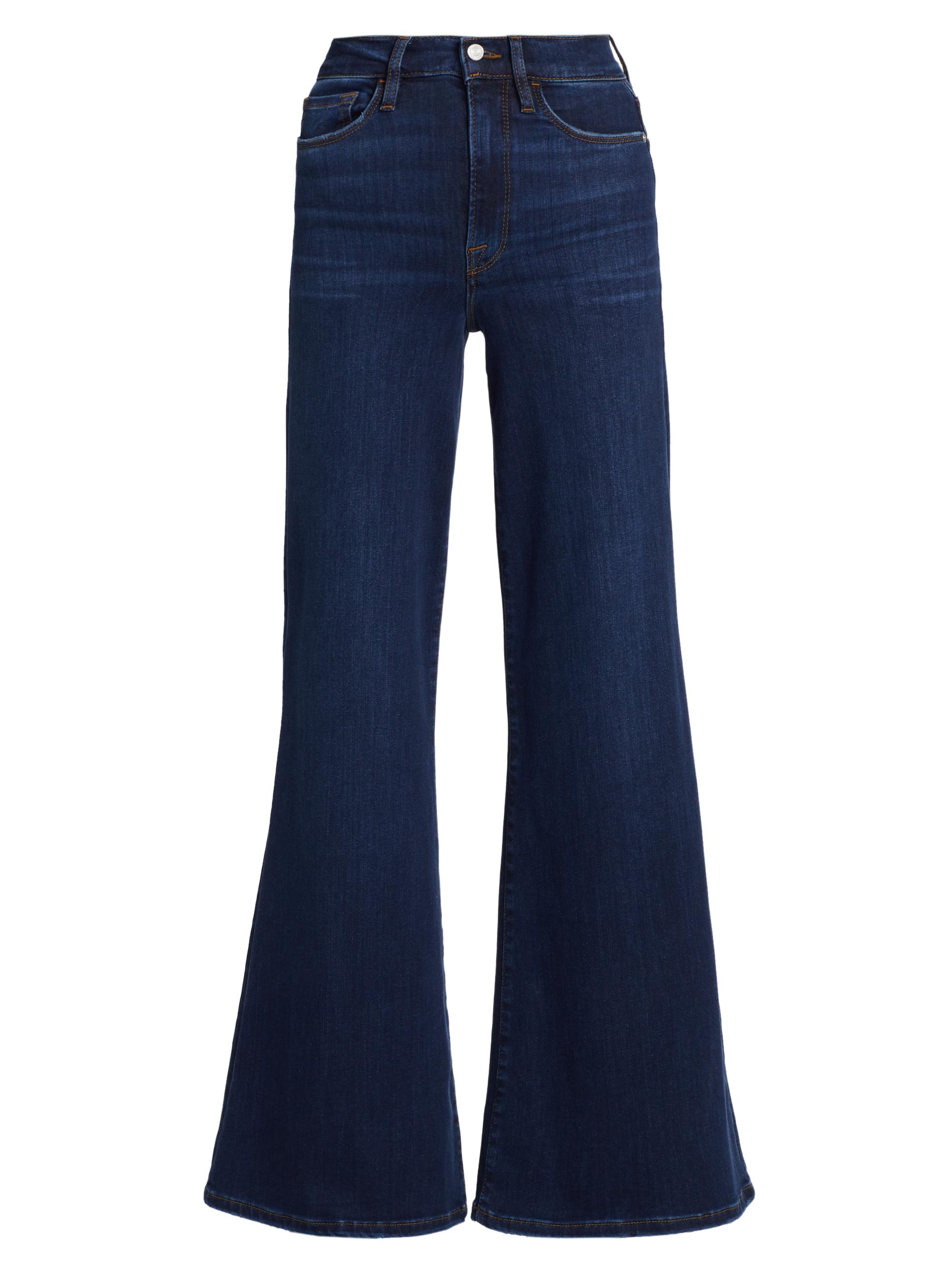 Frame Women's Le Palazzo High-Rise Flared Jeans - Majesty