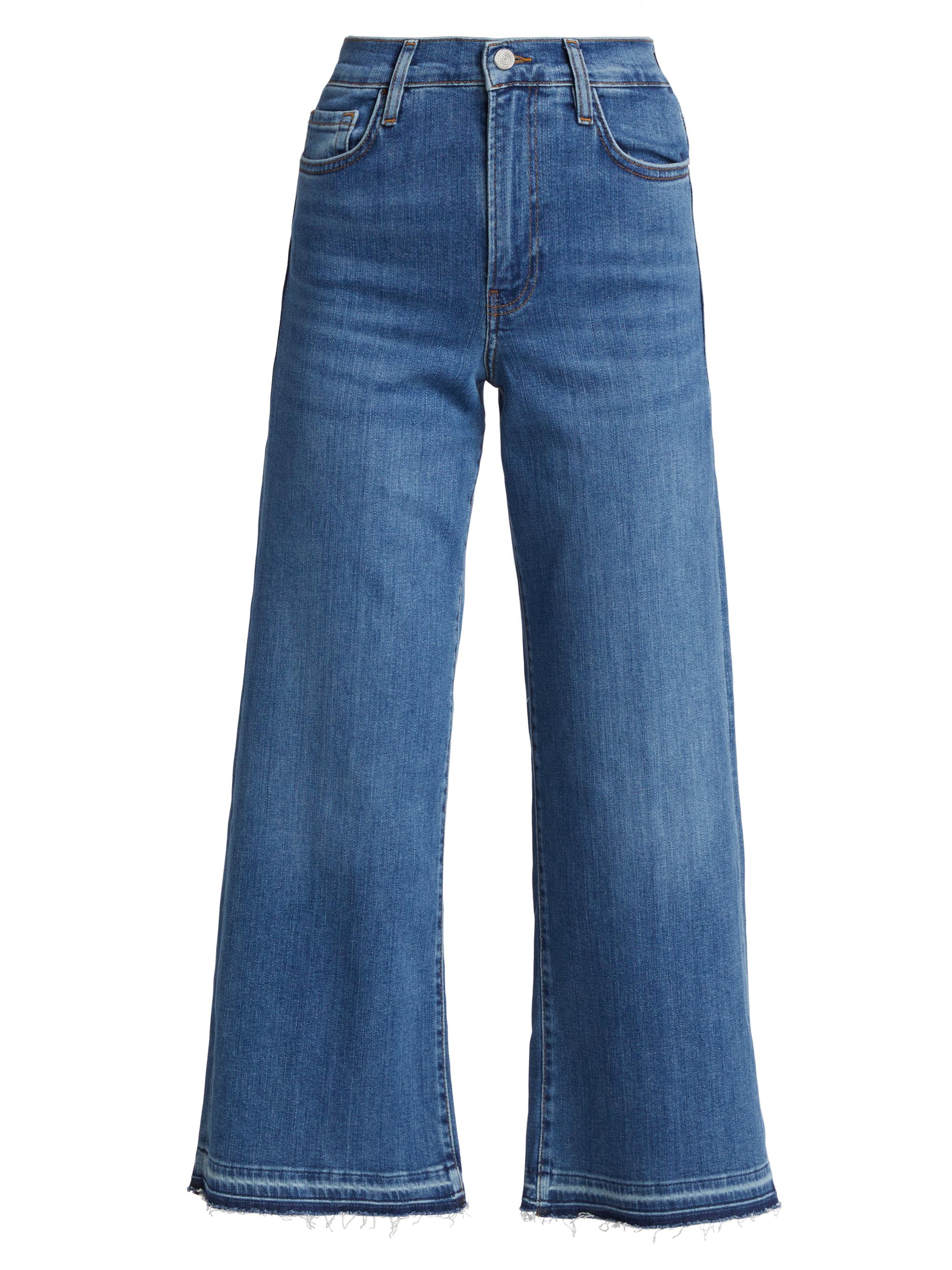 Frame Women's Petite Le Slim Palazzo Wide-Leg Jeans - Jetty