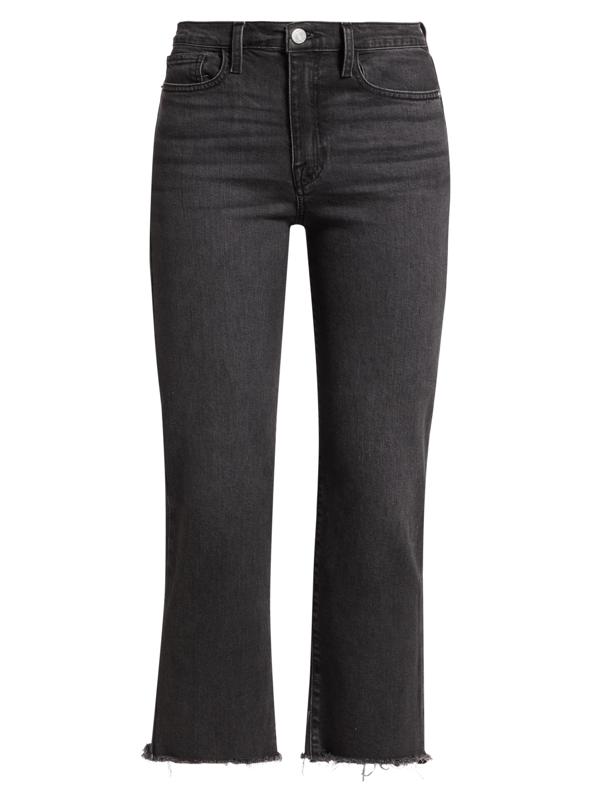 Frame Women's Le Jane Crop Jeans - Obsidian