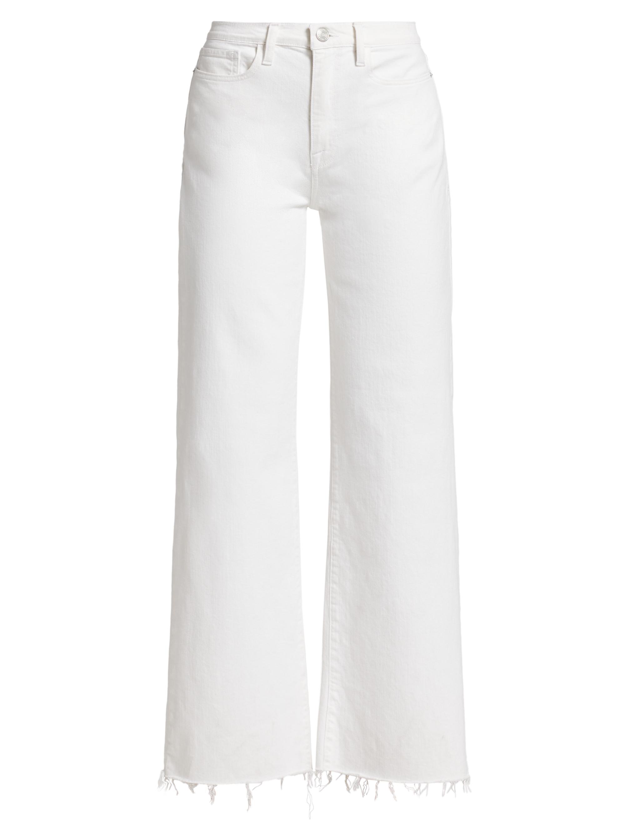 Frame Women's Le Jane Wide-Leg Jeans - Au Natural Clean