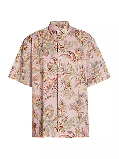 Floral Short-Sleeve Shirt