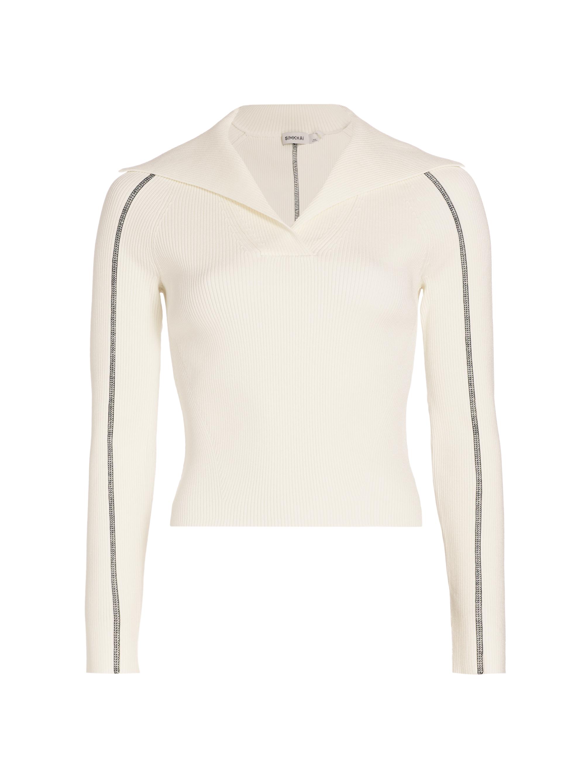 SIMKHAI Women's Beckie Long-Sleeve Tee -  Multi