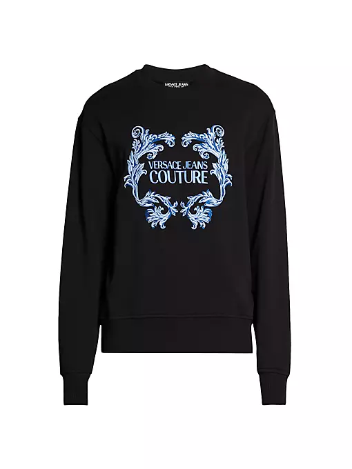 Versace Jeans Couture - Logo Fleece Crewneck Sweatshirt