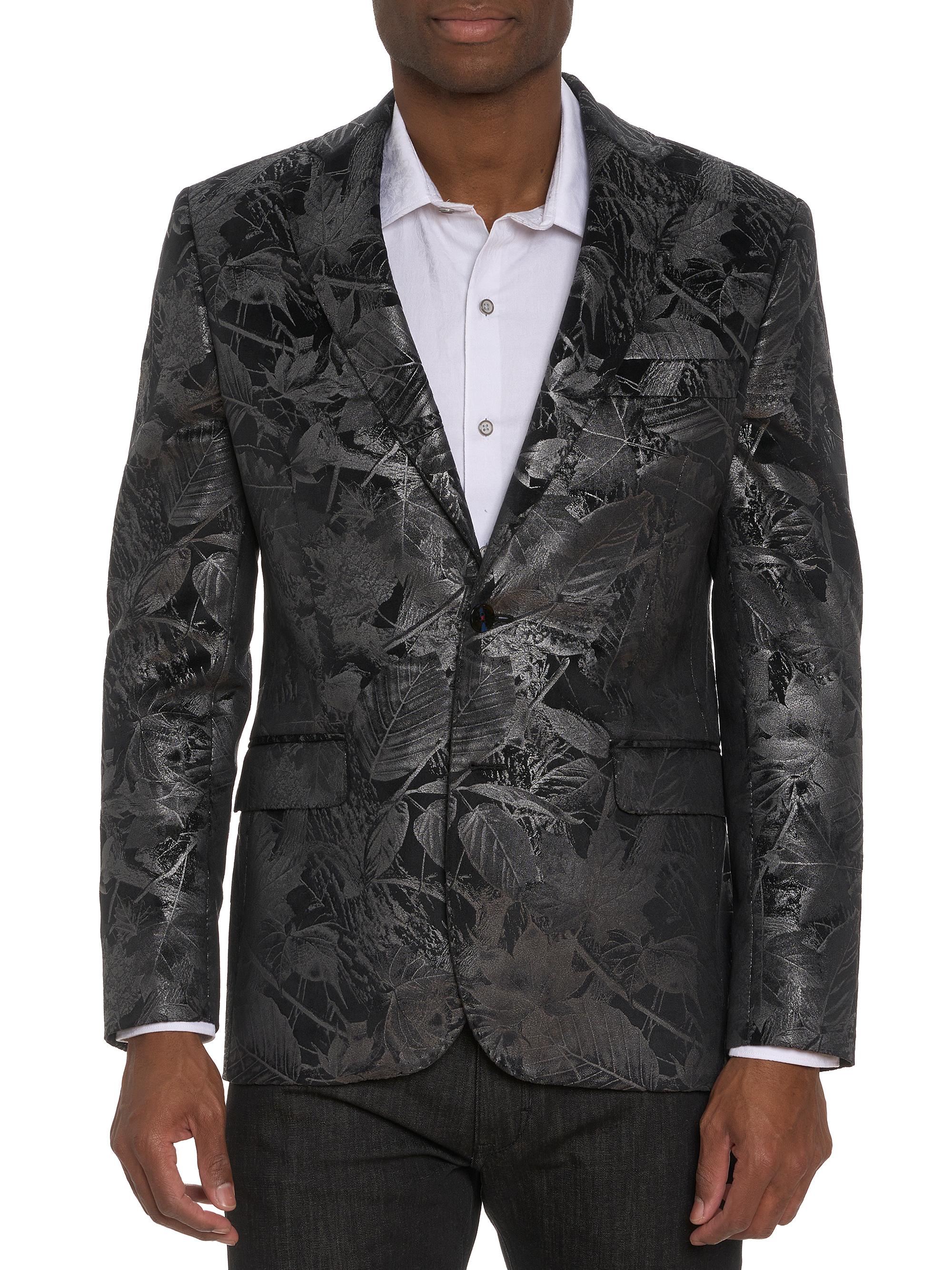 Robert Graham Men's Wanderlust Velvet Sportcoat - Black