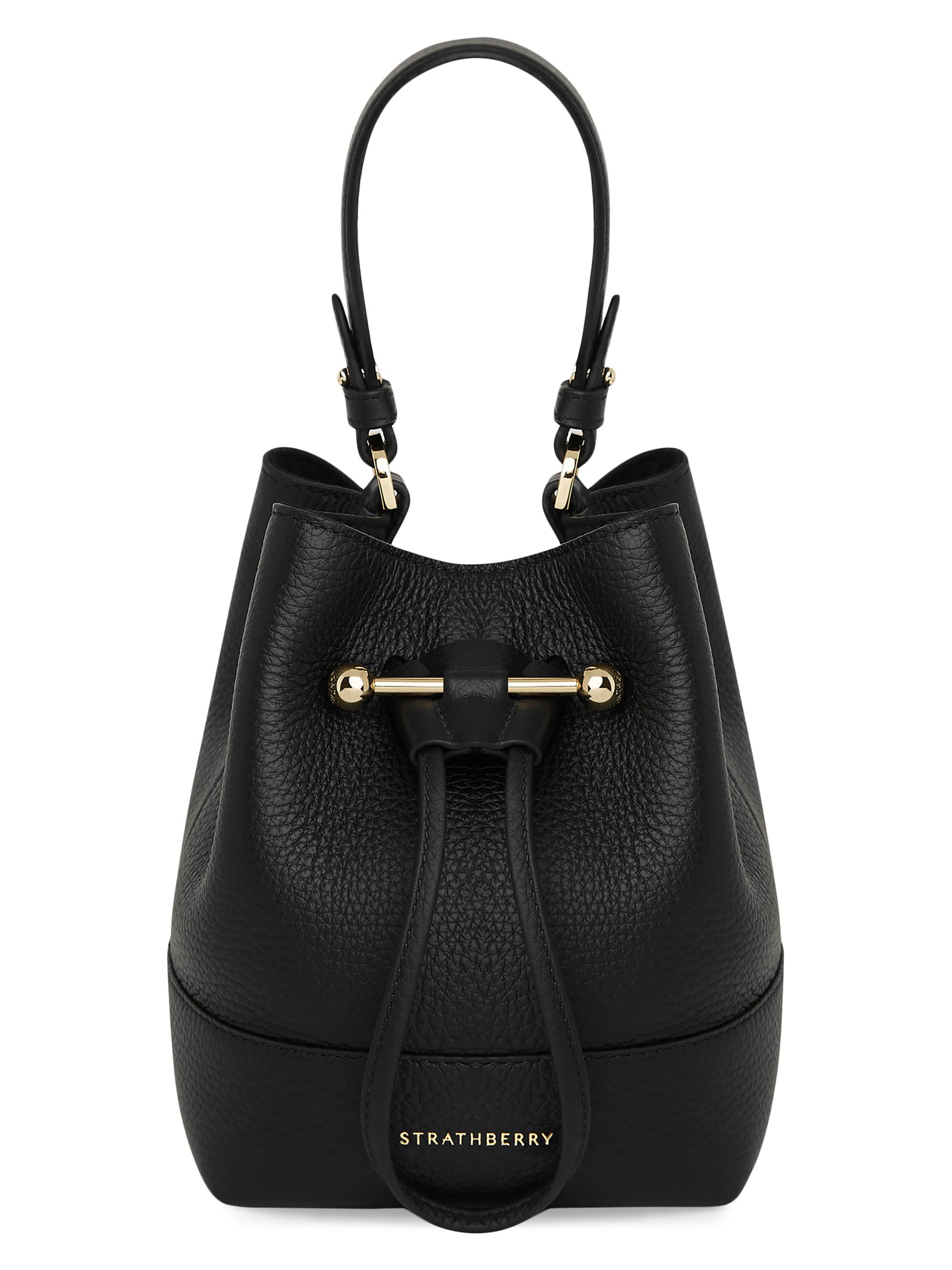 Strathberry Women's Lana Osette Leather Bucket Bag - Vanilla Tan