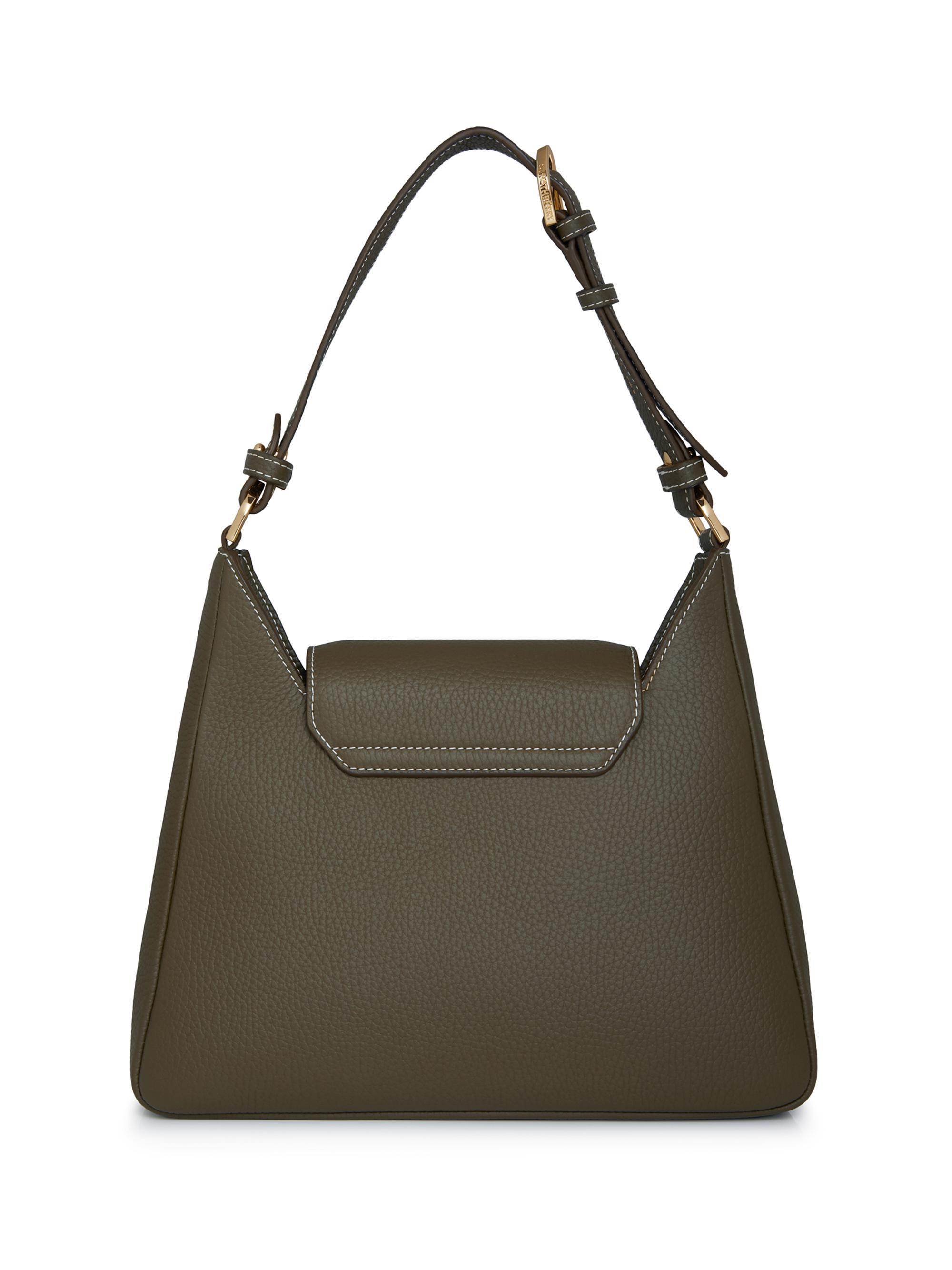 Strathberry Multrees Grain Leather Hobo Bag | Saks Fifth Avenue