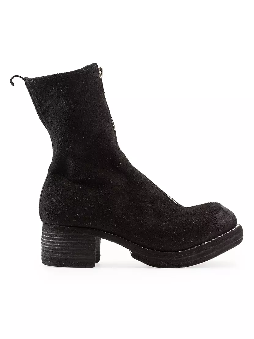 Shop Guidi Leather Front Zip Boots | Saks Fifth Avenue