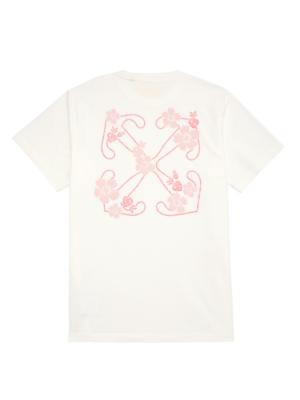 OFF-WHITE Classic Arrow Alphabet T-shirt White