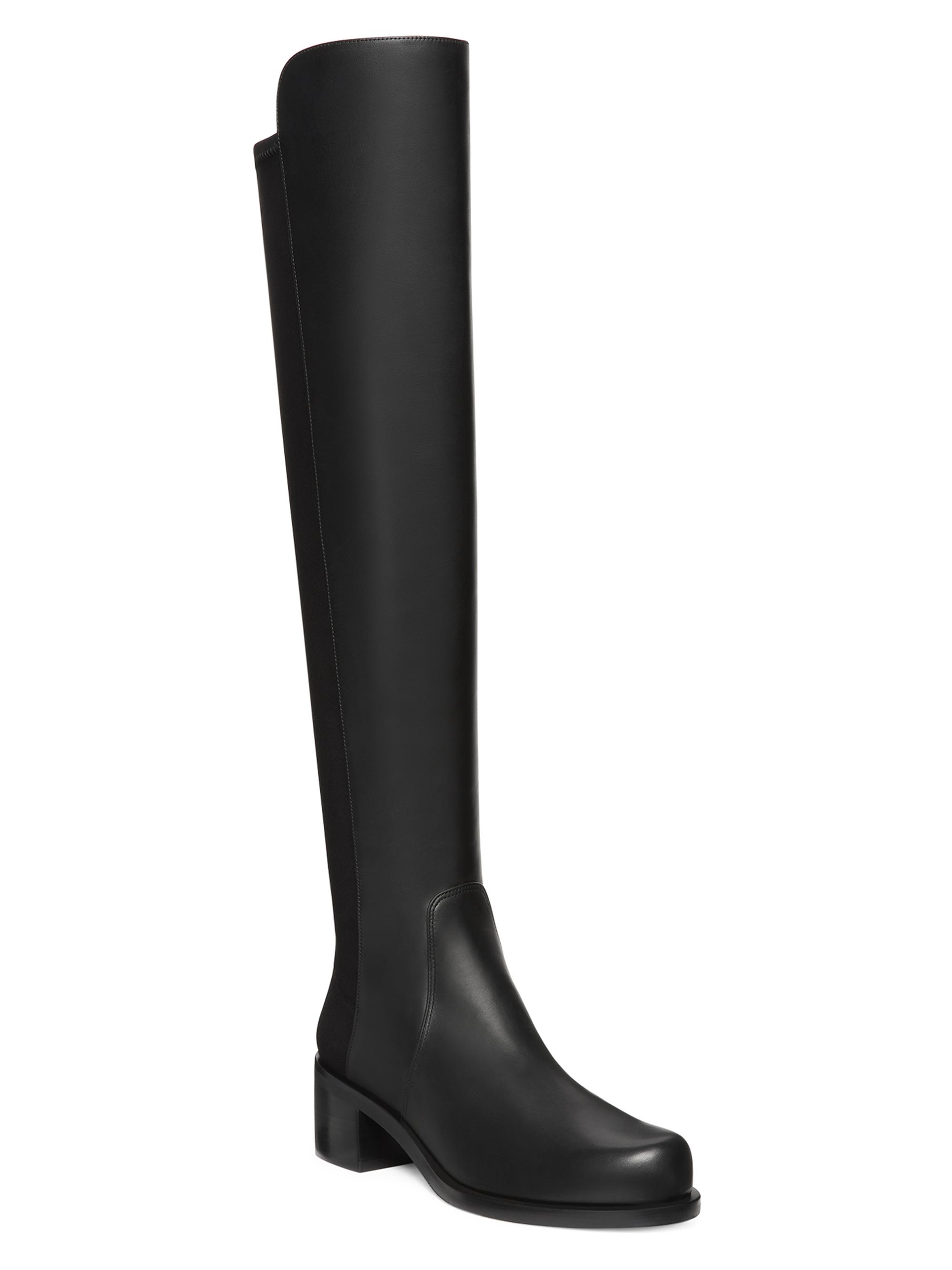 Stuart Weitzman Reserve Bold Leather Over-The-Knee Boots | Saks Fifth Avenue