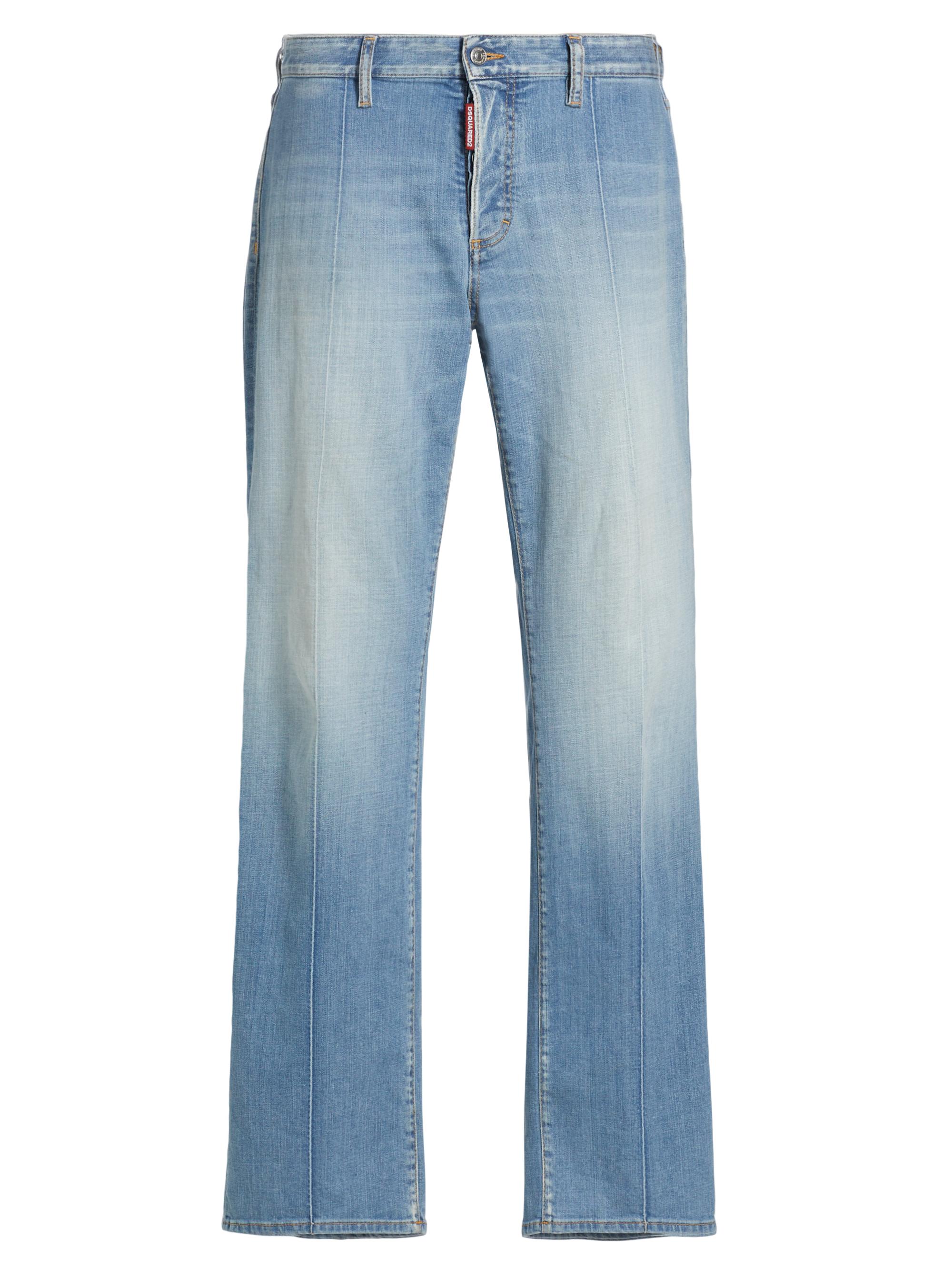 Dsquared2 Men's Richard Stretch Straight-Leg Jeans - Navy Blue