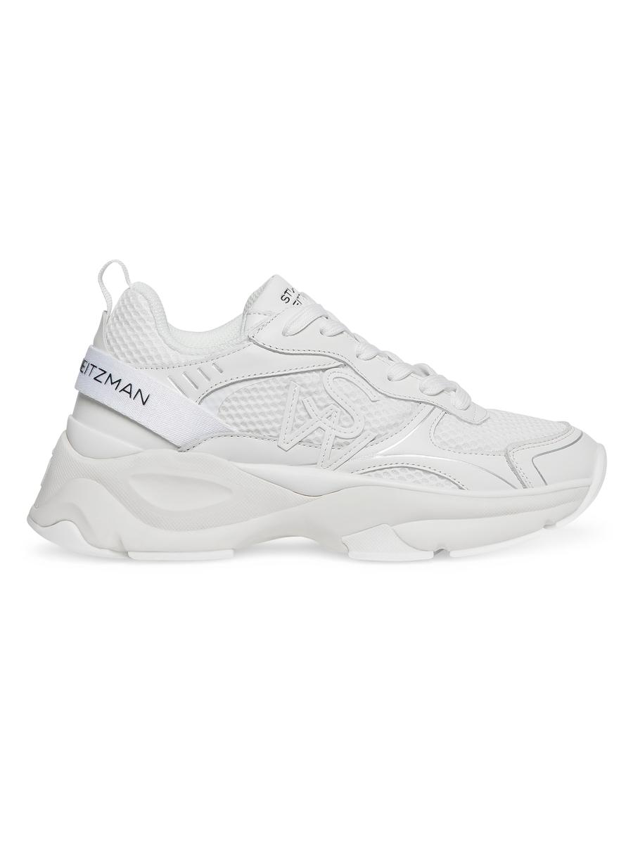 STUART WEITZMAN SL468SLV 関税送料込 Stuart Weitzman Mesh & Leather Trainer Sneakers | Saks Fifth