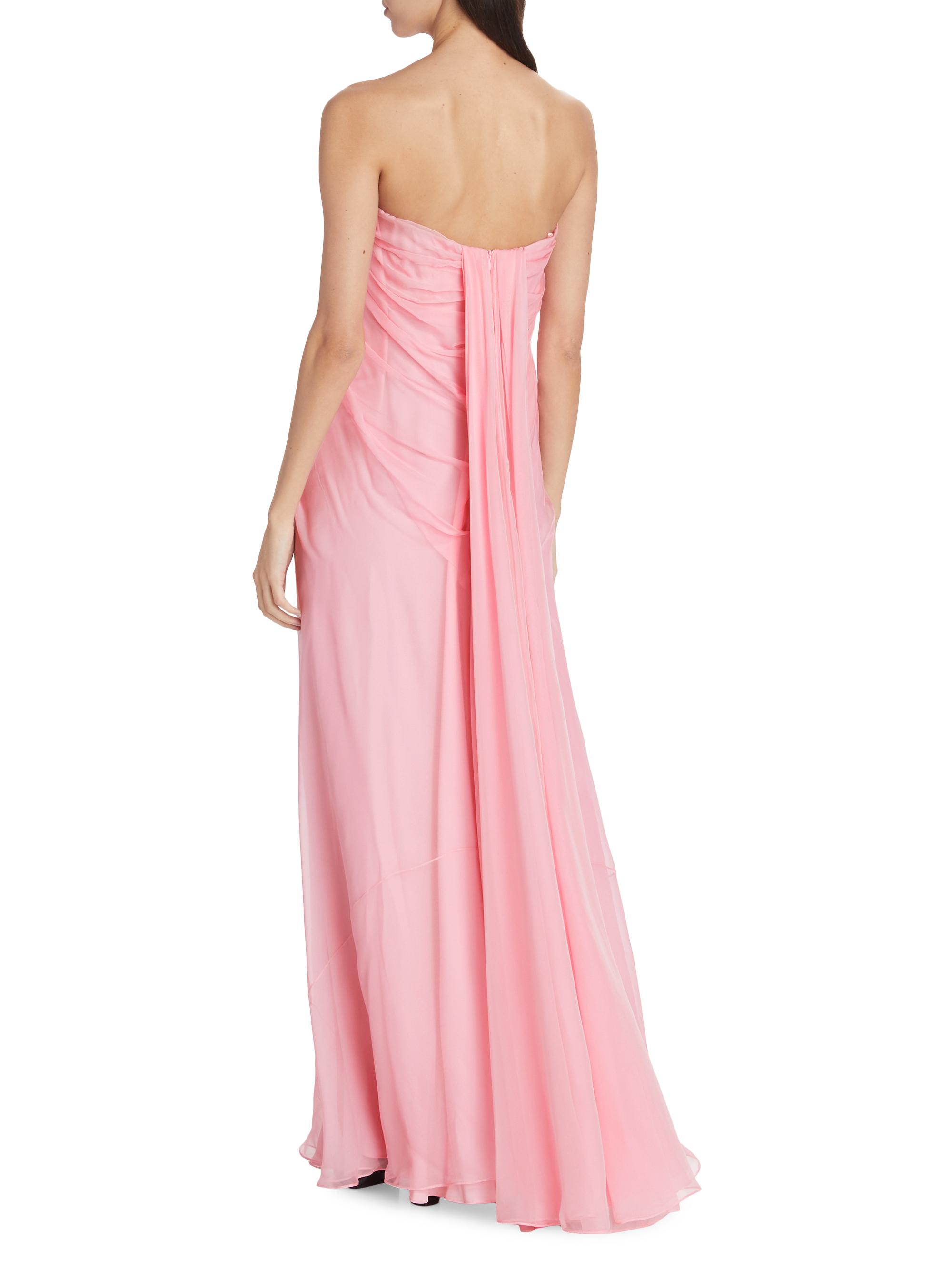McQueen Silk Bustier Maxi Dress | Saks Fifth Avenue