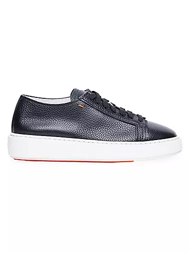 Anginal Leather Low-Top Sneakers