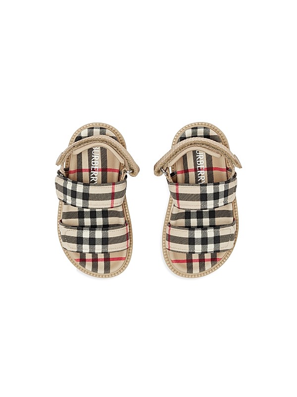 Shop Burberry Little Kid's Check Sandals | Saks Fifth Avenue Shop Burberry Little Kid's Check Sandals | Saks Fifth Avenue